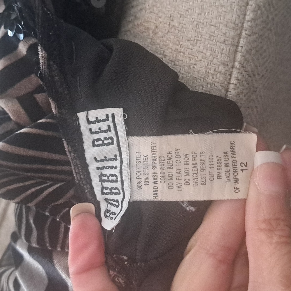ROBBIE BEE VELOUR FEEL TOP - Picture 6 of 6